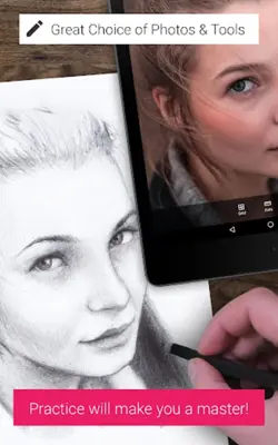 Practice Drawing Portraits and Figures android App screenshot 5